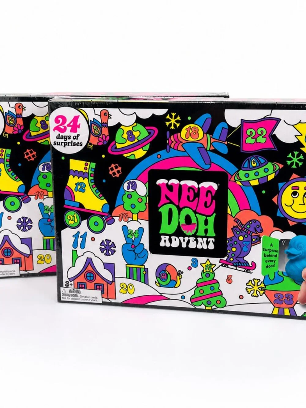 RARE NeeDoh 2026 Advent Calendar 24 Days of Surprises NEW SEALED